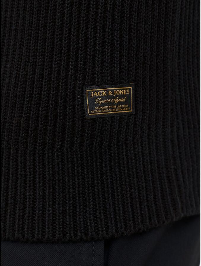 Jack & Jones PlusSize Vest JJPANNEL KNIT ZIP CARDIGAN AW25 PLS - Foto 2