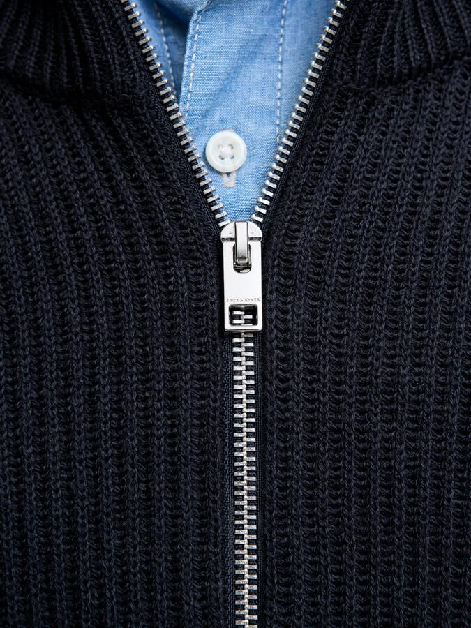 Jack & Jones PlusSize Vest JJPANNEL KNIT ZIP CARDIGAN AW25 PLS - Foto 2