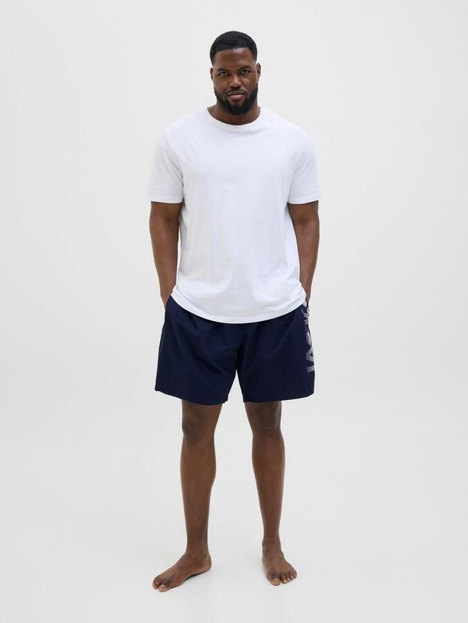 Jack & Jones PlusSize Zwemshort JPSTMAUI JJSWIM SPLICE LOGO AKM SN PLS - Foto 4