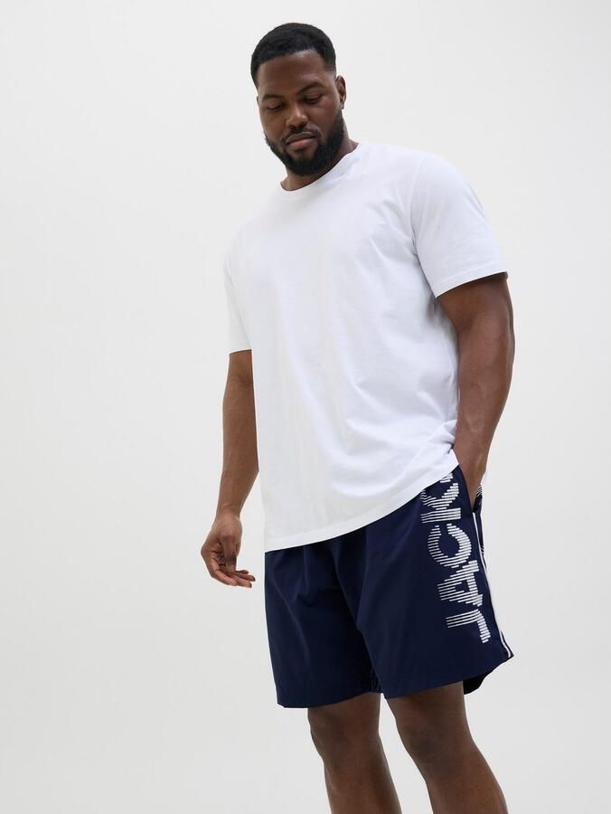 Jack & Jones PlusSize Zwemshort JPSTMAUI JJSWIM SPLICE LOGO AKM SN PLS - Foto 6