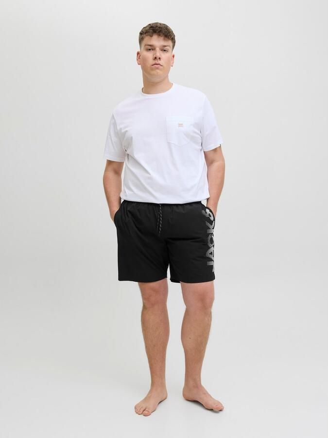 Jack & Jones PlusSize Zwemshort JPSTMAUI JJSWIM SPLICE LOGO AKM SN PLS - Foto 6