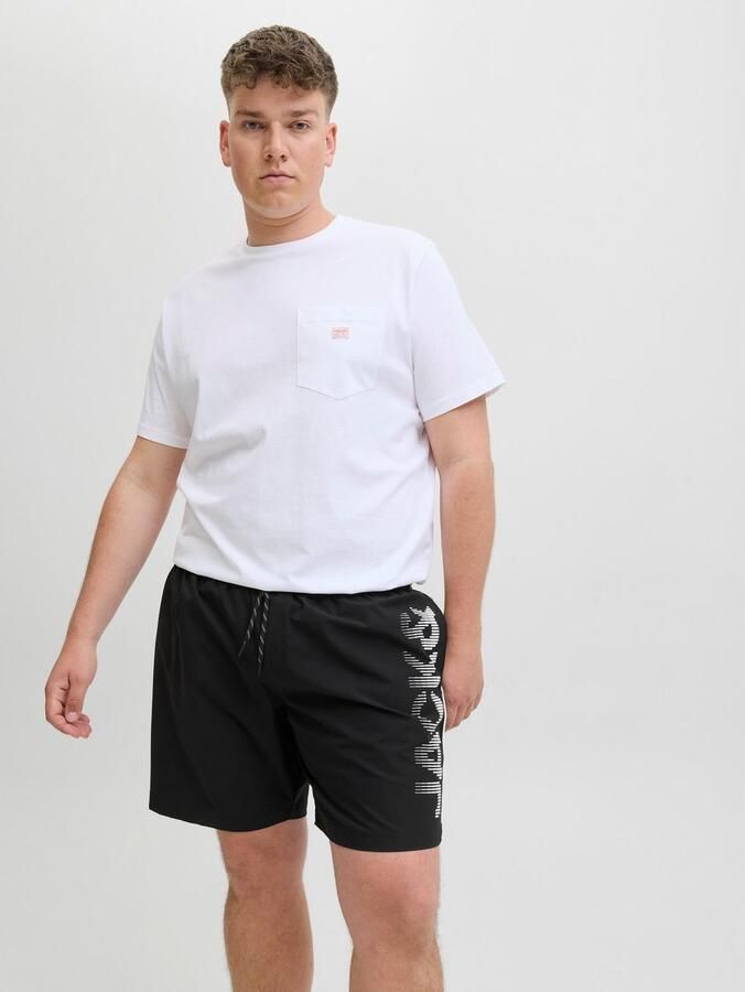 Jack & Jones PlusSize Zwemshort JPSTMAUI JJSWIM SPLICE LOGO AKM SN PLS - Foto 4