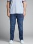 JACK & JONES PLUS SIZE slim fit jeans JJITIM JJORIGINAL Plus Size blue denim 814 - Thumbnail 3