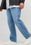 JACK & JONES PLUS SIZE tapered fit jeans JJIMIKE Plus Size 783 blue denim - Thumbnail 1