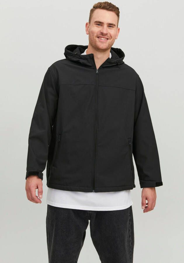 Jack & Jones PlusSize Softshell-jack JJEMARVIN HOOD SOFTSHELL NOOS PS