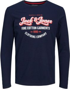 Jack & Jones Shirt met lange mouwen JJ JJANDY TEE LS CREW NECK