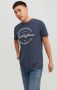 JACK & JONES regular fit T-shirt JJACE met printopdruk navy blazer - Thumbnail 2