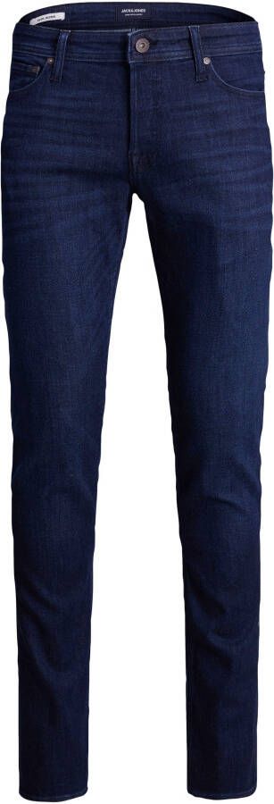 JACK & JONES JEANS INTELLIGENCE slim fit jeans JJIGLENN JJORIGINAL am 810 blue denim