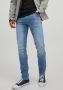Jack & jones Jjiglenn jjfox jos 047 50sps noos blue denim Blauw Heren - Thumbnail 3