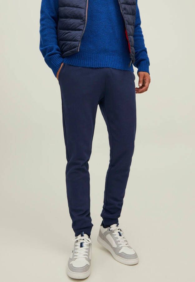 JACK & JONES PANTS STUDIO slim fit joggingbroek JPSTWILL navy blazer