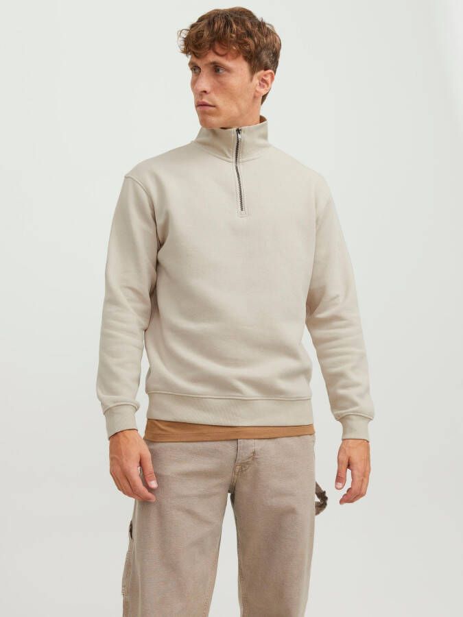 Jack & Jones Sweatshirt JJEBRADLEY SWEAT HALF ZIP NOOS