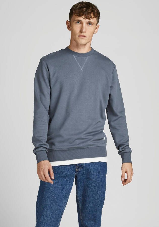 JACK & JONES ESSENTIALS sweater JJEBASIC grisaille