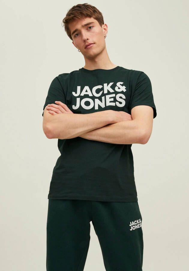 Jack & Jones T-shirt CORP LOGO TEE met logoprint