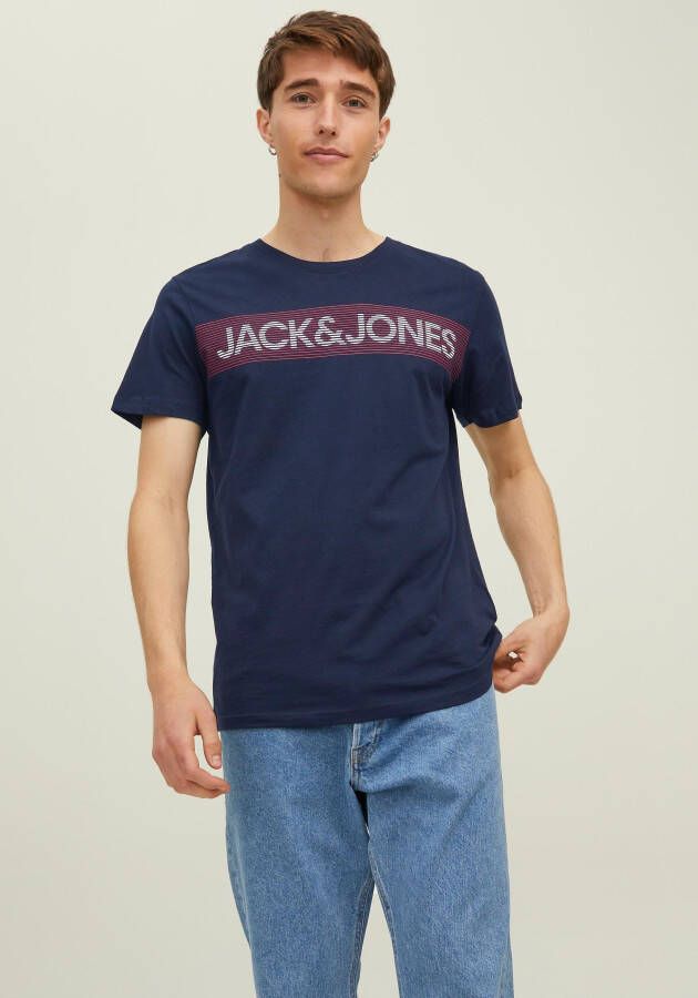Jack & Jones T-shirt CORP LOGO TEE met logoprint