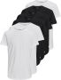 Jack & Jones Shirt met ronde hals JJENOA TEE SS CREW NECK 7PK MP NOOS (set 7-delig) - Thumbnail 1