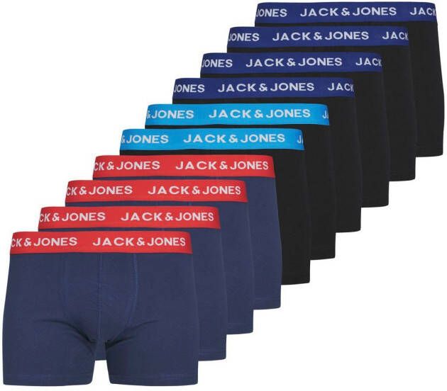 Jack & jones Comfort Trunks 10-Pack Katoenen Boxershorts Multicolor Heren