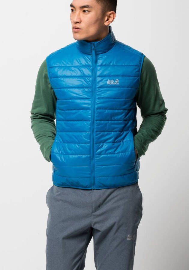Jack Wolfskin JWP Vest Men Donzen bodywarmer Heren XXL blue pacific blue pacific