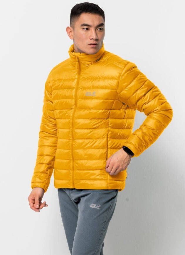 Jack Wolfskin JWP Down Men Donsjack Heren XXL bruin burly yellow XT