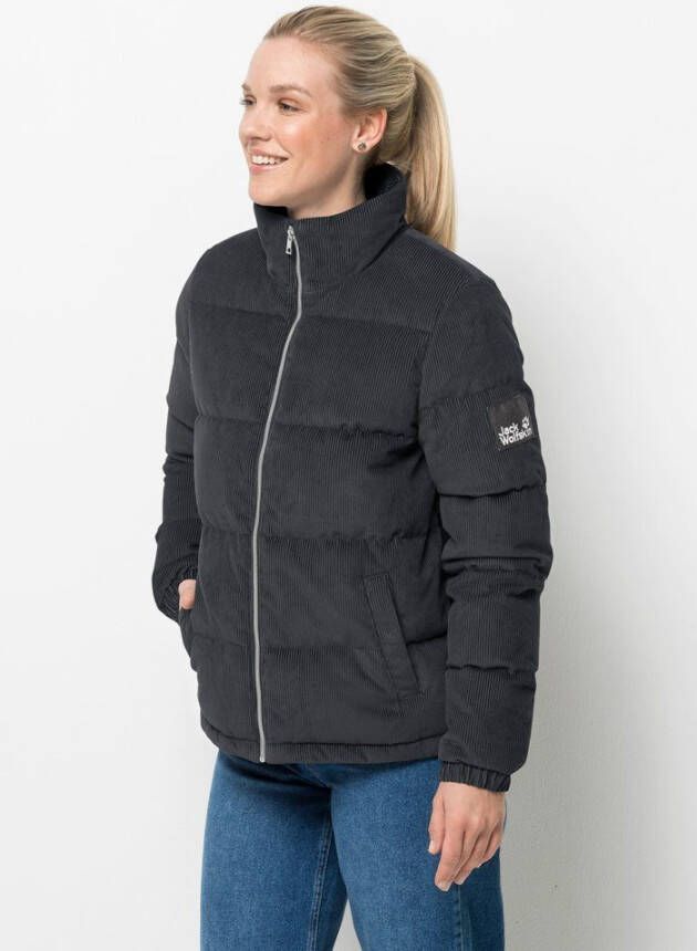 Jack Wolfskin Nature Corduroy Jacket Women Donsjack Dames XL phantom