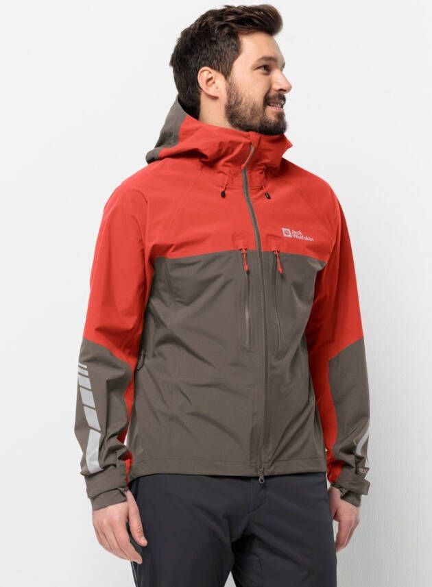 Jack Wolfskin Fietsjack MOROBBIA 3L JKT M