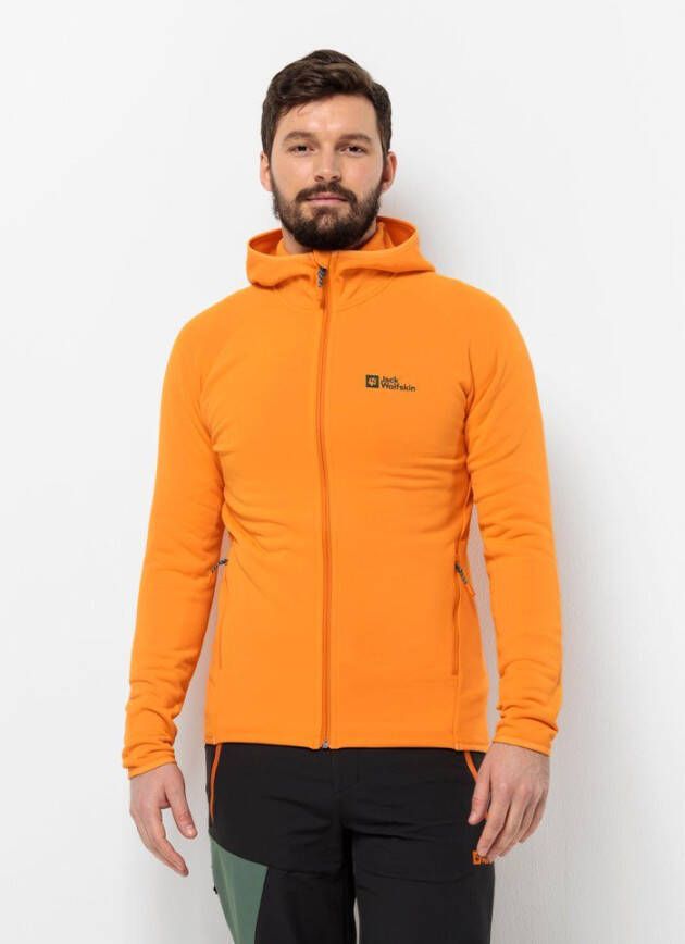 Jack Wolfskin Baiselberg Hooded FZ Men Fleece jack Heren XXL dragon fire dragon fire