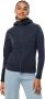 Jack Wolfskin Waldsee Hooded Jacket Women Fleece jack Dames XXL blue night blue - Thumbnail 1