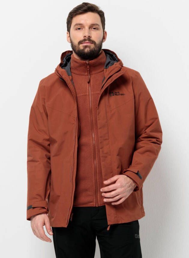 Jack Wolfskin Functioneel 3-in-1-jack ALTENBERG 3IN1 JKT M (2-delig)