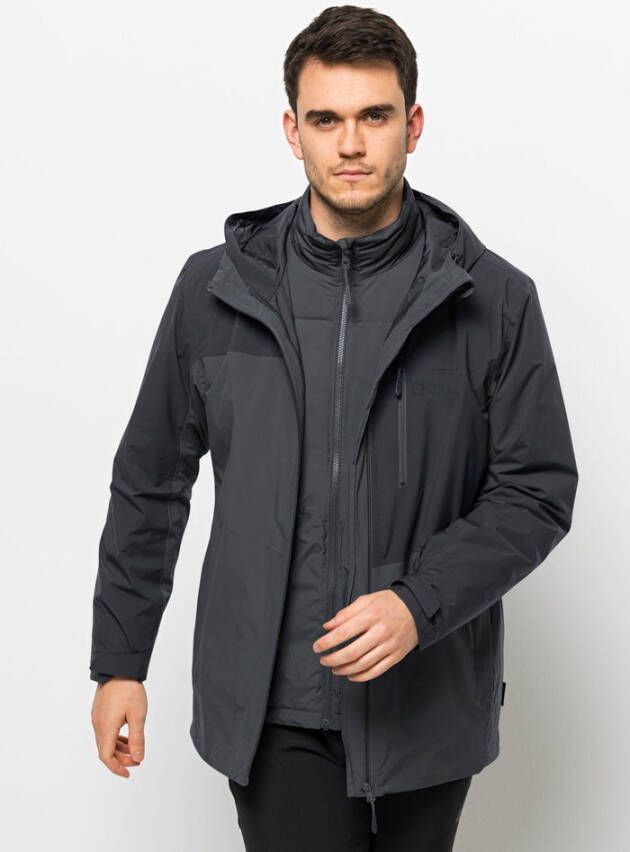 Jack Wolfskin Functioneel 3-in-1-jack FELDBERG 3-in-1 JKT M (2-delig)