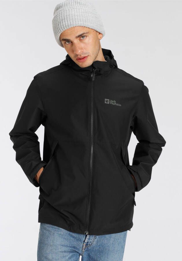 Jack Wolfskin Functioneel jack FARWOOD JKT M Waterafstotend & Ade d & Winddicht
