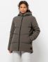Jack Wolfskin Karolinger Long Jacket Women Winterjas Dames XS cold coffee cold coffee - Thumbnail 1