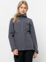 Jack Wolfskin Robury 2L Jacket Women Regenjack Dames XXL dolphin - Thumbnail 1