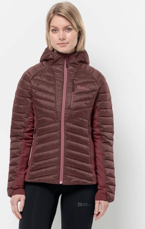 Jack Wolfskin Routeburn Pro Ins Jacket Women Isolerend jack Dames XXL dark maroon dark maroon