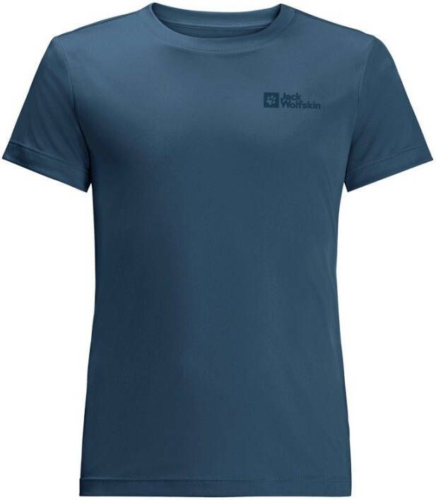 Jack Wolfskin Active Solid T-Shirt Kids Functioneel shirt Kinderen 116 dark sea dark sea