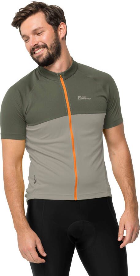 Jack Wolfskin Morobbia FZ T-Shirt Men XXL misty green misty green