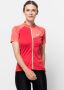 Jack Wolfskin Tourer Fullzip T-Shirt Women Fietstricot Dames XS tulip red tulip red - Thumbnail 1