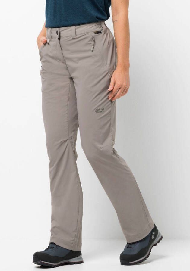 Jack Wolfskin Activate Light Pants Women Softshellbroek Dames 38 bruin moon rock