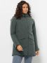 Jack Wolfskin Tempelhof Coat Women Waterdichte winterjas Dames XS grijs slate green - Thumbnail 2