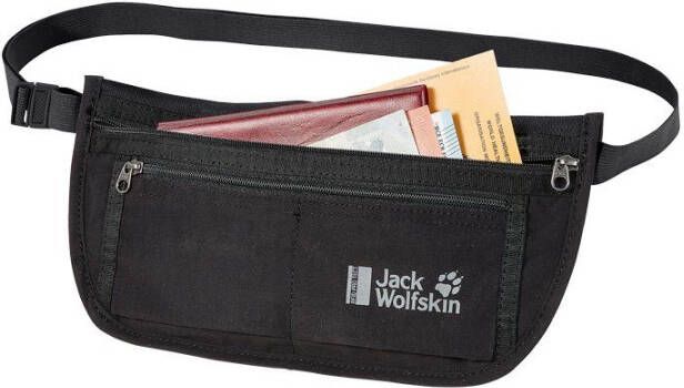 Jack Wolfskin Document Belts Rfid Buiktasje met RFID-bescherming one size zwart black