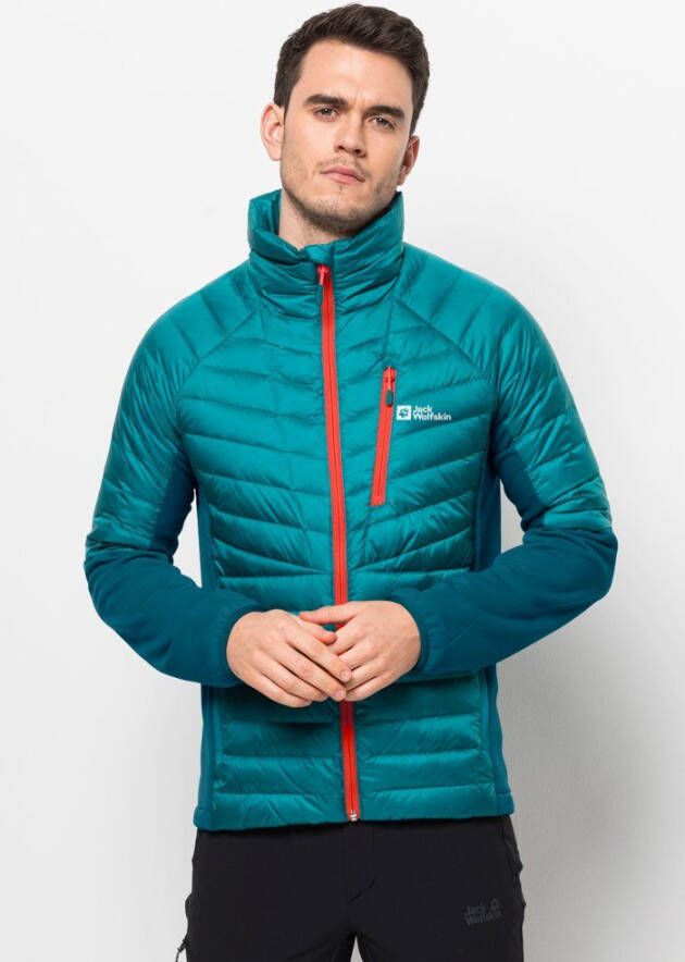 Jack Wolfskin Nebelhorn Down Hybrid Men Donsjack Heren XXL bay blue bay blue