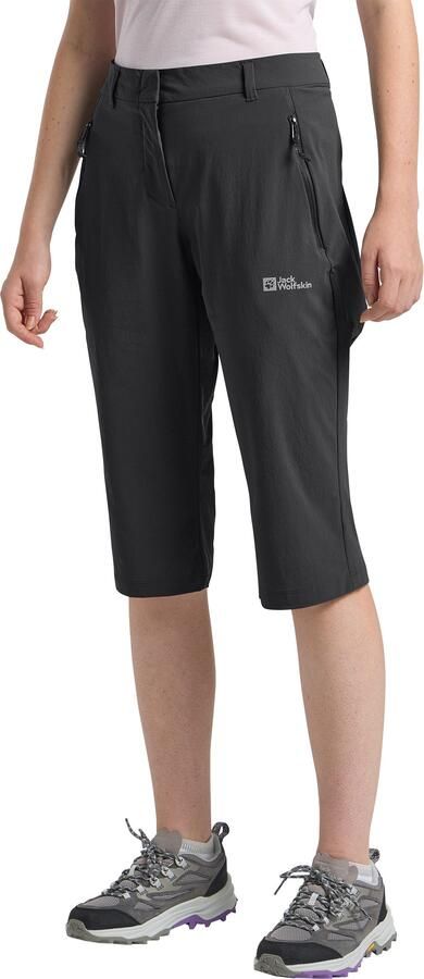 Jack Wolfskin Hikeout 3|4 Pants Women Trekking-broek met zonnebescherming Dames 34 black - Foto 7