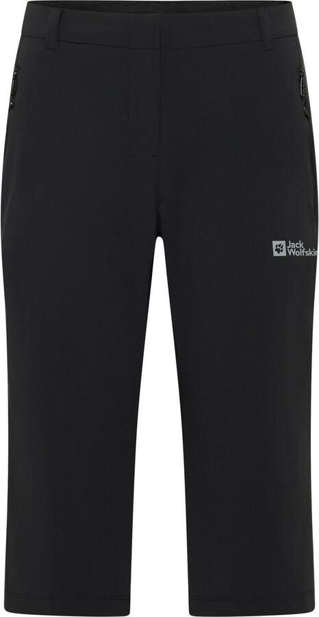 Jack Wolfskin Hikeout 3|4 Pants Women Trekking-broek met zonnebescherming Dames 34 black - Foto 4