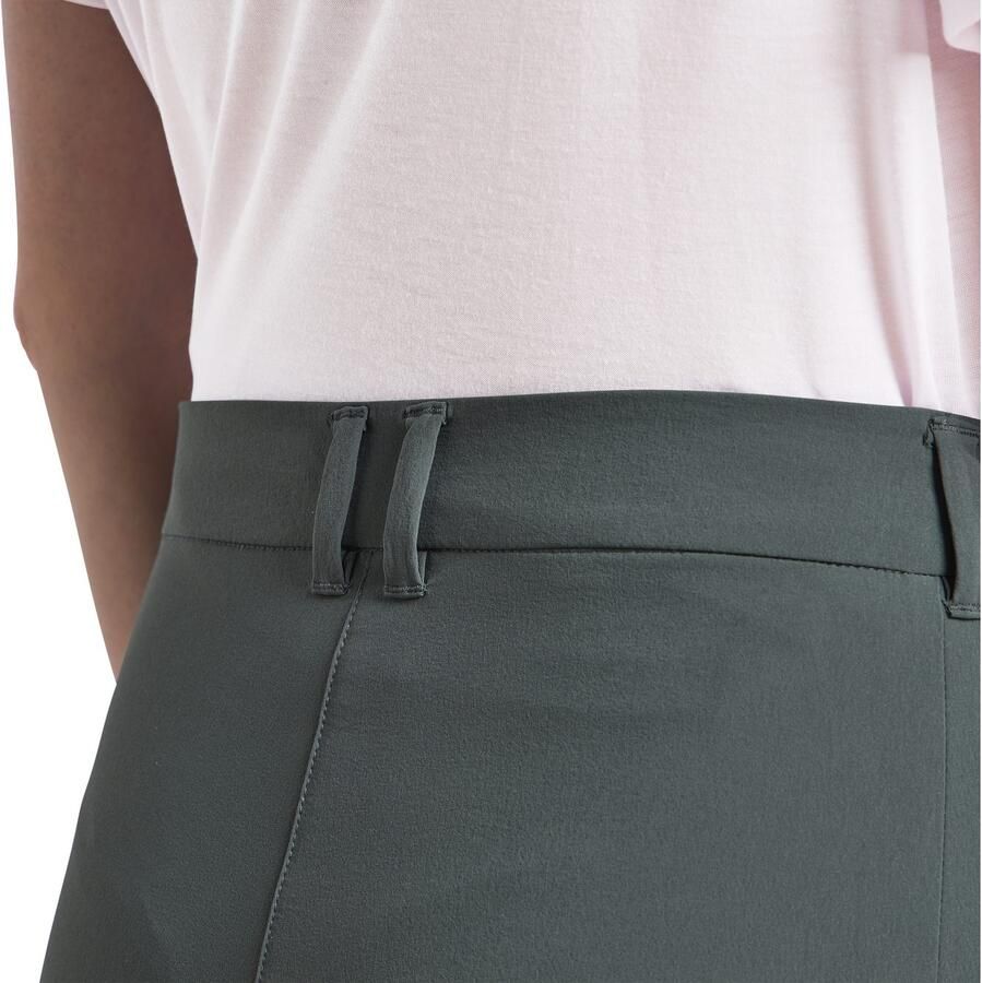 Jack Wolfskin Hikeout 3|4 Pants Women Trekking-broek met zonnebescherming Dames 36 slate green slate green - Foto 3