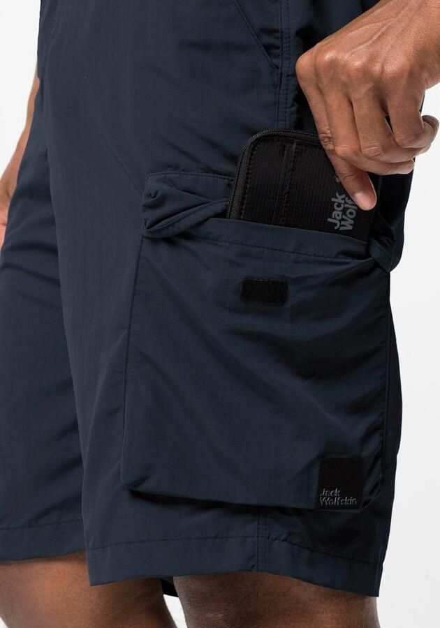 Jack Wolfskin Kalahari Cargo Men Korte broek Heren 46 blue night blue - Foto 3