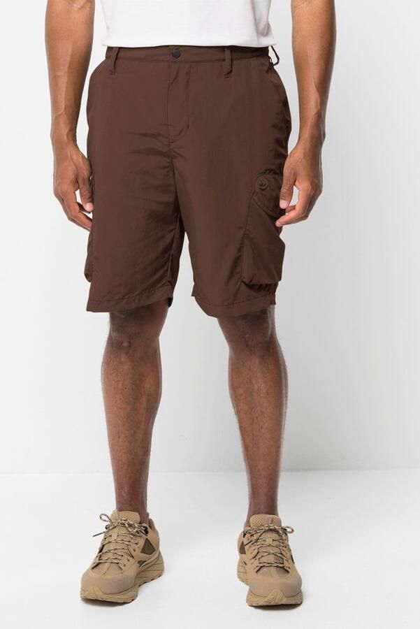 Jack Wolfskin Kalahari Cargo Men Korte broek Heren 46 dark mahogany Dark Mahogany - Foto 4
