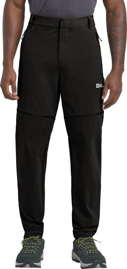 Jack Wolfskin Hikeout Zip Away Pants Men Zip-Off-broek met zonnebescherming Heren 48 black - Foto 7