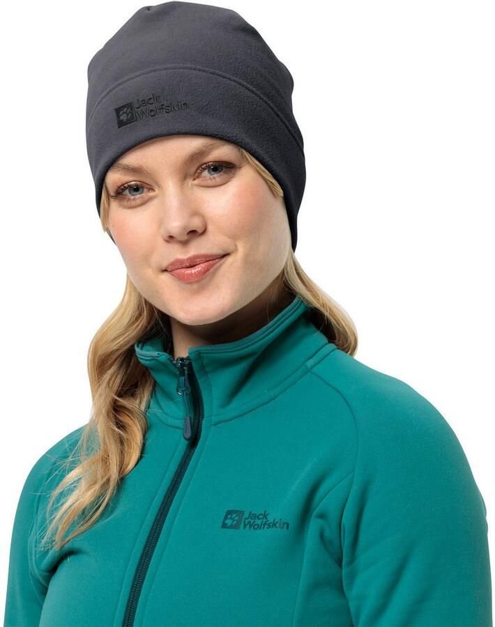 Jack Wolfskin Real Stuff Beanie muts One Size ebony
