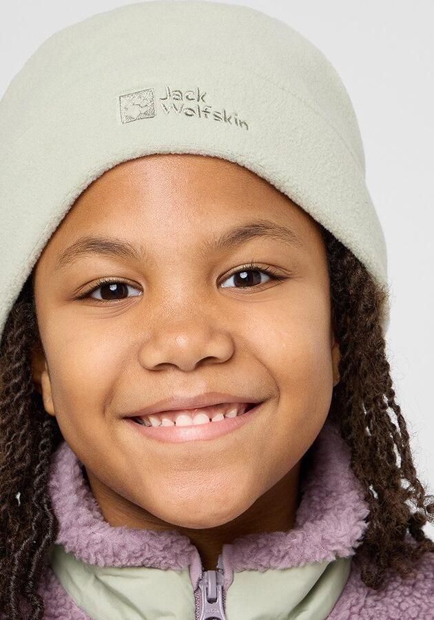 Jack Wolfskin Real Stuff Beanie Kids Wintermuts Kinderen One Size mint leaf mint leaf - Foto 5