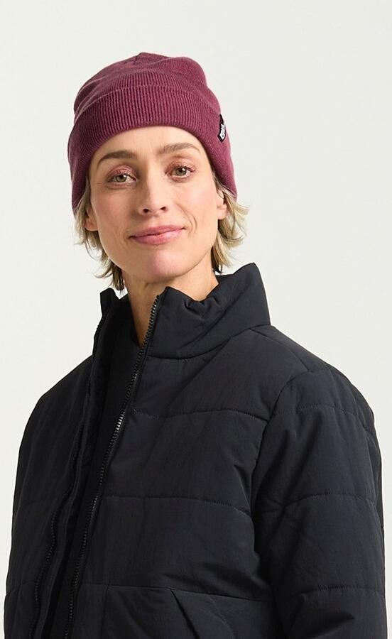 Jack Wolfskin Rib Beanie Tricotmuts One Size raisin - Foto 7