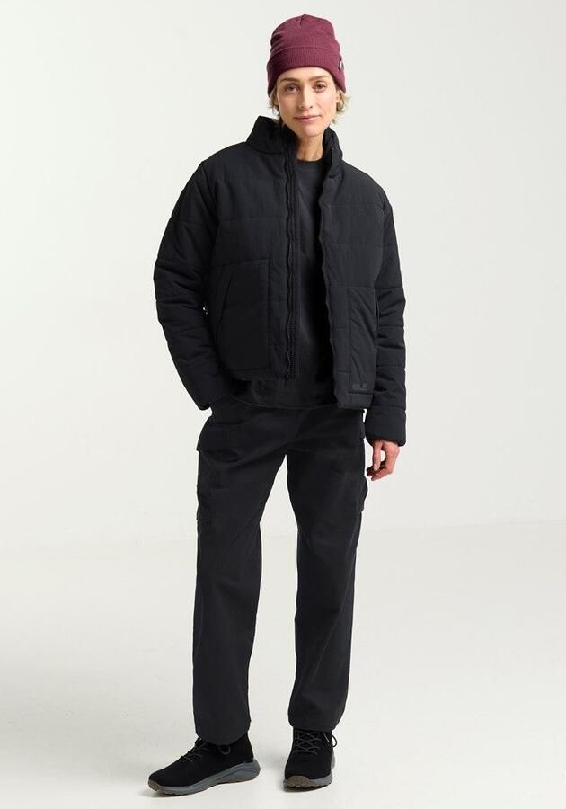 Jack Wolfskin Rib Beanie Tricotmuts One Size raisin - Foto 6