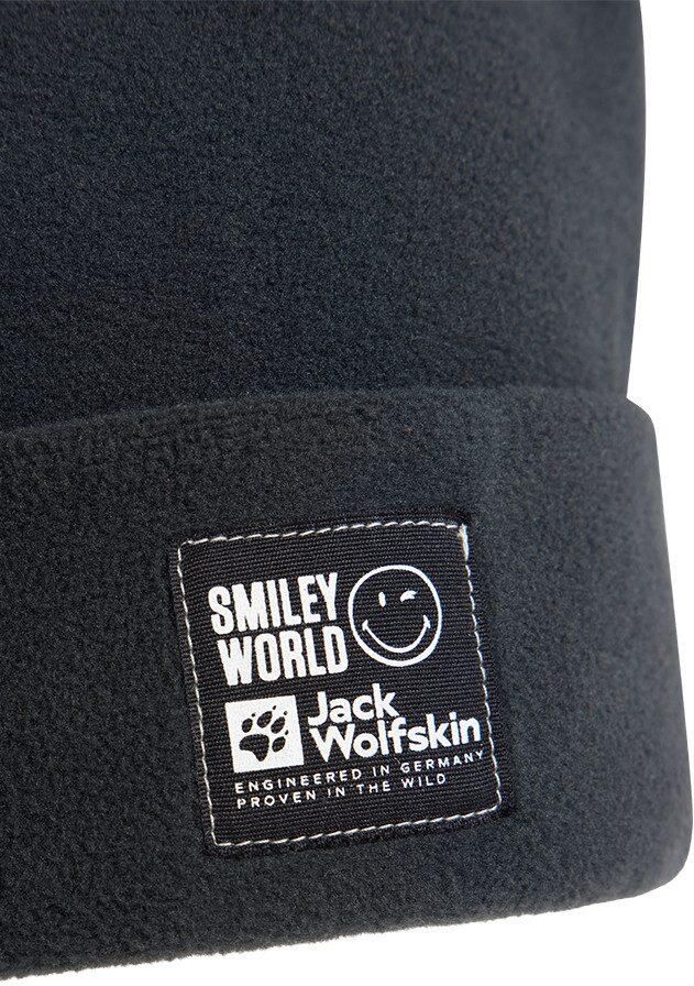Jack Wolfskin Smileyworld Teen Beanie muts Kinderen One Size granite black granite black - Foto 4
